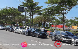 Mercedes-Benz W203 Club Indonesia (MBW203CI) Majukan Pariwisata Pangandaran