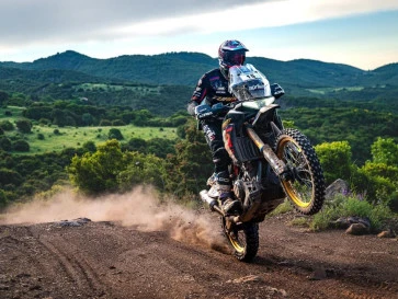 Jacopo Cerutti & Thomas Marini Podium European Tout Terrain Rally