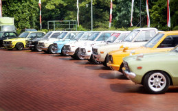 Resmi Jadi Aggota IMI, Ulang Tahun Komunitas Datsun Jakarta ke-9 Kenang Member Wafat