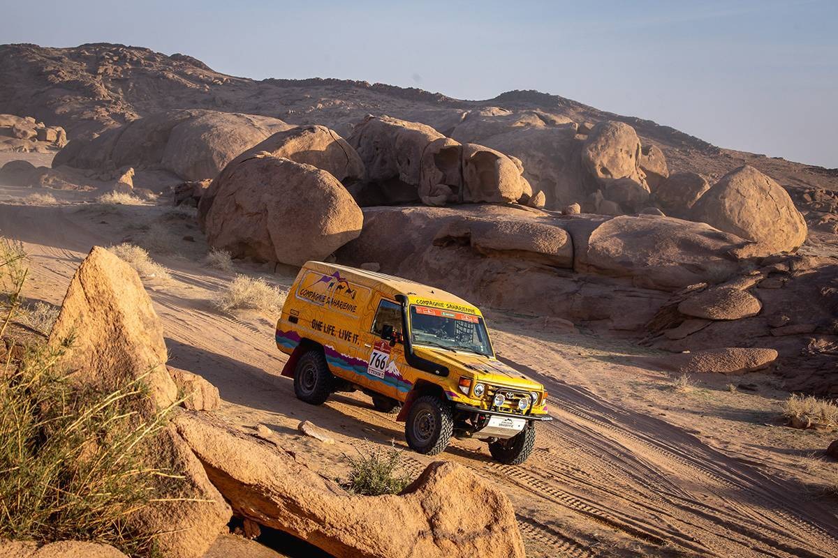 Pereli Indonesia Shammie Zacky Baridwan Tercepat di Stage 11 Rally Dakar 2026