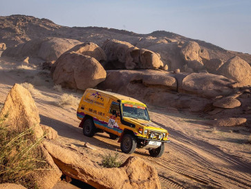 Pereli Indonesia Shammie Zacky Baridwan Tercepat di Stage 11 Rally Dakar 2026