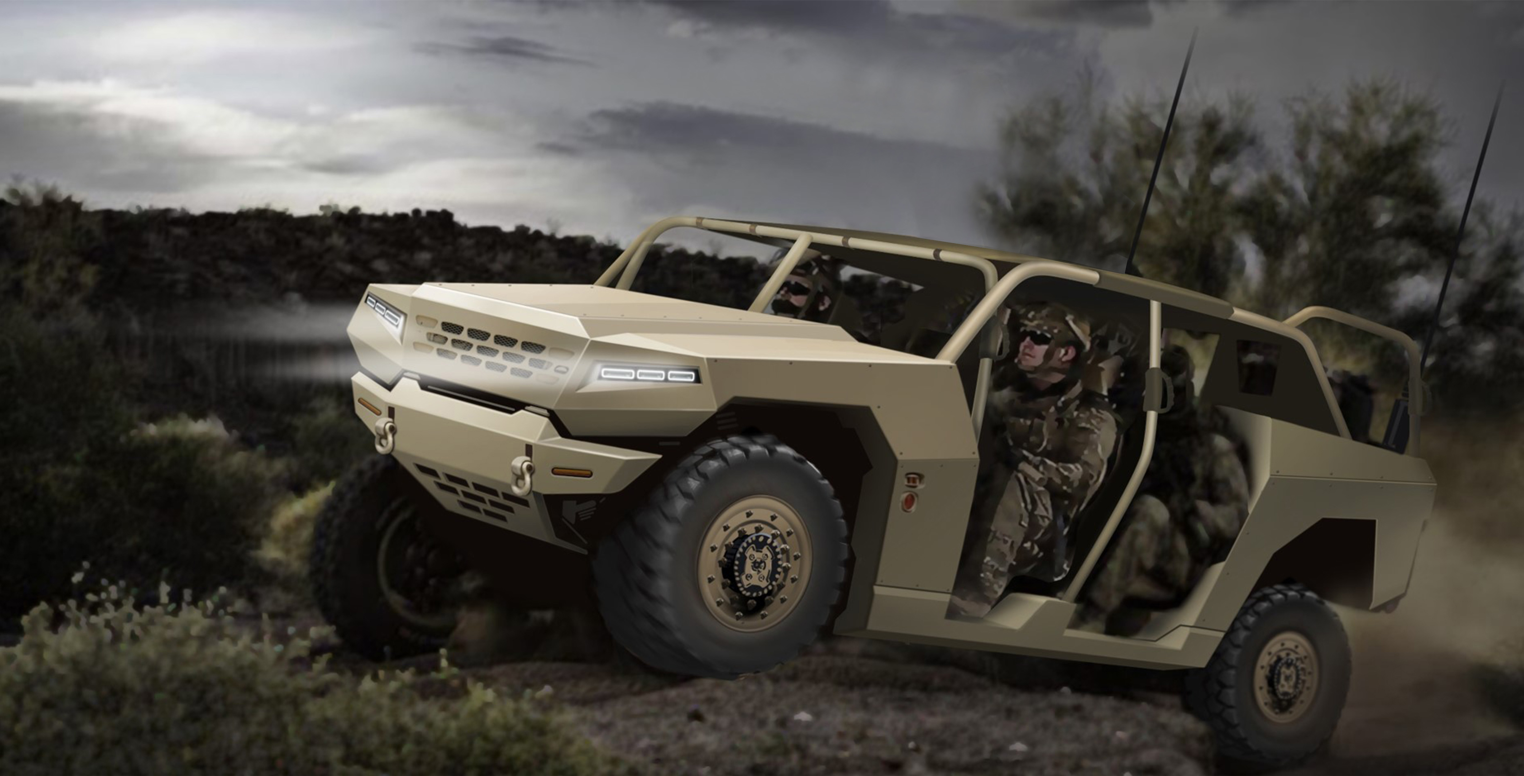 Kia Perkuat Pengembangan Kendaraan Militer untuk Masa Depan SUV