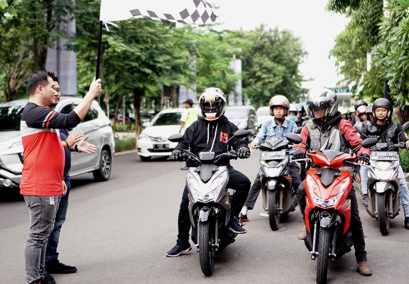 Ratusan Pengguna Honda BeAT Berkumpul di Summarecon Bekasi, Ada Apa?