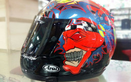 Bengkel Modifikasi Oby Brush, Eksis 10 Tahun di Dunia Airbrush Helm