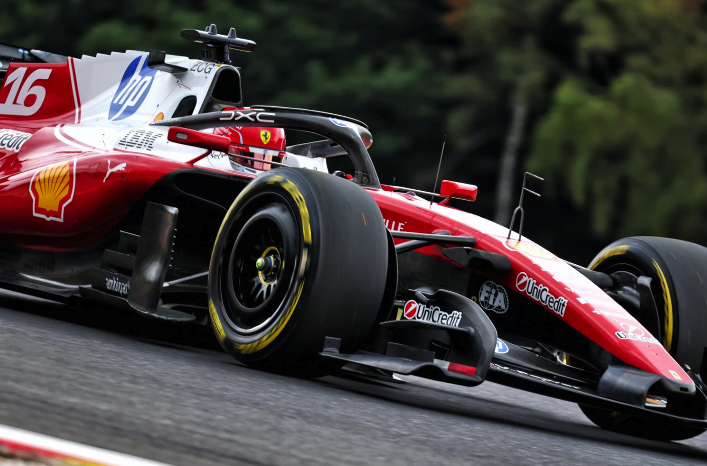 Ferrari Kena Denda di F1 GP Belgia, Gara-gara Pelanggaran Ban Leclerc dan Hamilton