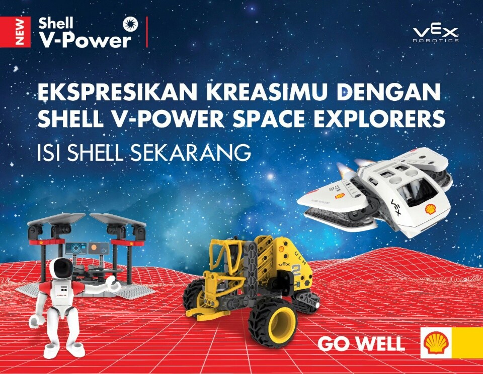 Shell V-Power Untuk Menginsiprasi Kreativitas Dan Imajinasi