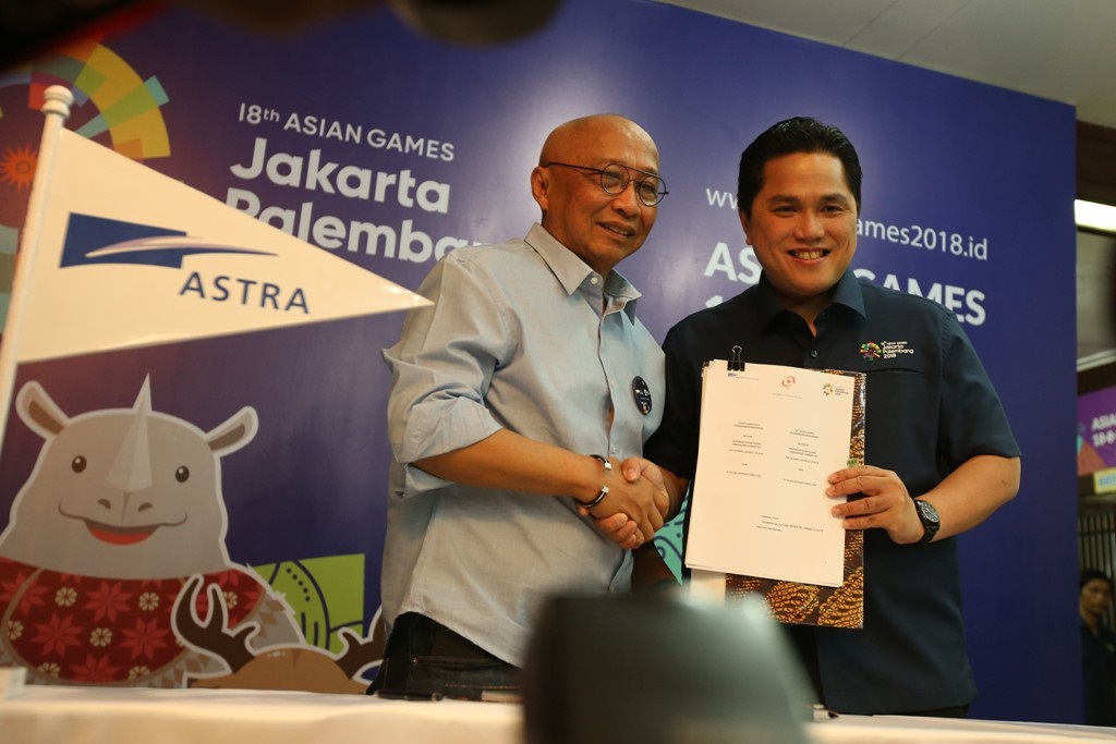 Astra Dukung Sukseskan Asian Games 2018