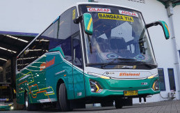 PO Efisiensi Rilis Armada Jetbus 5 SHD, Andalkan Sasis Hino RM 280 ABS 