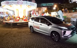 Mitsubishi Berbagi Kebahagiaan melalui XPander Tons of Real Happiness di Pekanbaru