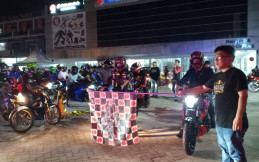 Suzuki Ajak Ratusan Bikers Pekanbaru Berkendara di Malam Hari