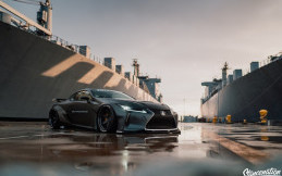 Lexus LC500 dapat Sentuhan Khas Liberty Walk, Makin Gahar