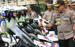Korlantas Polri Cek Kesiapan Kendaraan Lantas Jelang Natal dan Tahun Baru