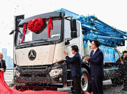 Sany Luncurkan Truk Pompa Hybrid Pertama di Dunia, Jarak Tembus 1.400 Km