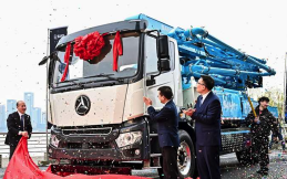 Sany Luncurkan Truk Pompa Hybrid Pertama di Dunia, Jarak Tembus 1.400 Km