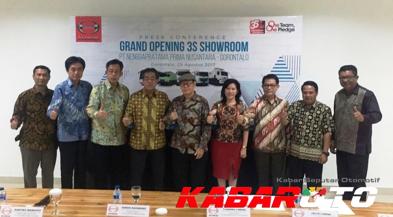 Hino Meningkatkan Fasilitas Showroom di Gorontalo Menjadi Big 3S