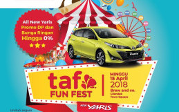 Toyota Menggelar Fun Fest 2018 Bersama New Yaris di Citos