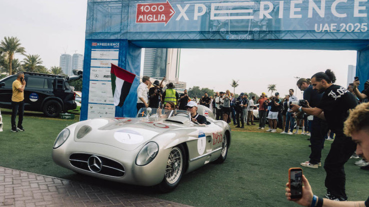 Mercedes-Benz 300 SLR Ikutan 1000 Miglia Experience UAE