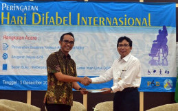 Peduli Difabel, AHM Peroleh Anugrah Inklusi Dari UIN Yogyakarta