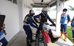 Bangun Fasilitas Safety Riding,  AHM Ajak Cari Aman di Jalan Raya