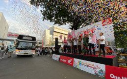 AHM Berangkatkan 2.572 Pengguna Motor Honda Mudik ke Yogyakarta dan Semarang