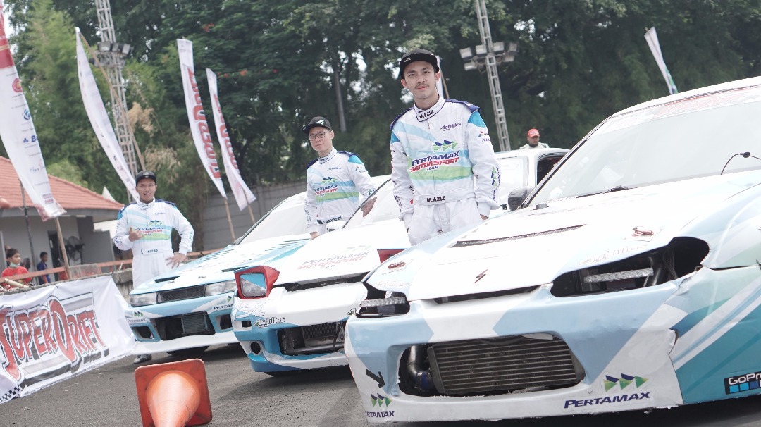 Pertarungan Sengit Warnai Pertamax Motorsport IIMS Super Drift 2017