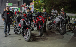 Legenda Motor Indonesia Dukung Kegiatan Turing Komunitas Motor Ducati