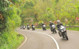 2800 Biker Ikutan Touring Bareng All New Honda CBR250RR