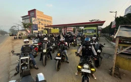 X Brothehood dan QJ Riders Bersama Gelar Touring dan Baksos di Sukabumi