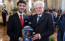 Presiden Italia Beri Penghormatan Untuk Francesco Bagnaia dan Ducati Usai MotoGP 2022