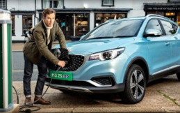 Kepergok Lakukan Pengetesan, MG Luncurkan ZS Listrik di IIMS 2021?