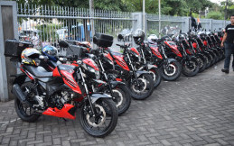 Suzuki Night Riding Sambangi Kota Pahlawan, BCI Deklarasikan Region Jawa Timur