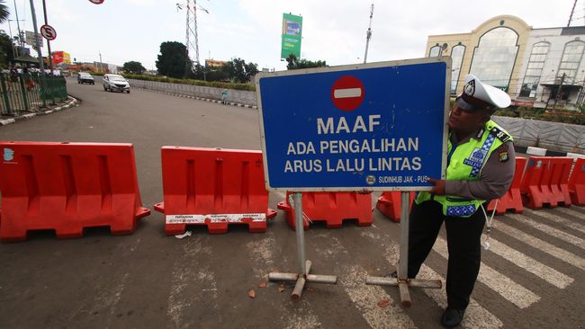 Awas Macet... Polisi Akan Rekayasa Lalin Saat Debat Capres Malam Ini