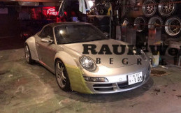 Akira Nakai Tengah Garap Body Kit RWB di Porsche 997 Cabriolet
