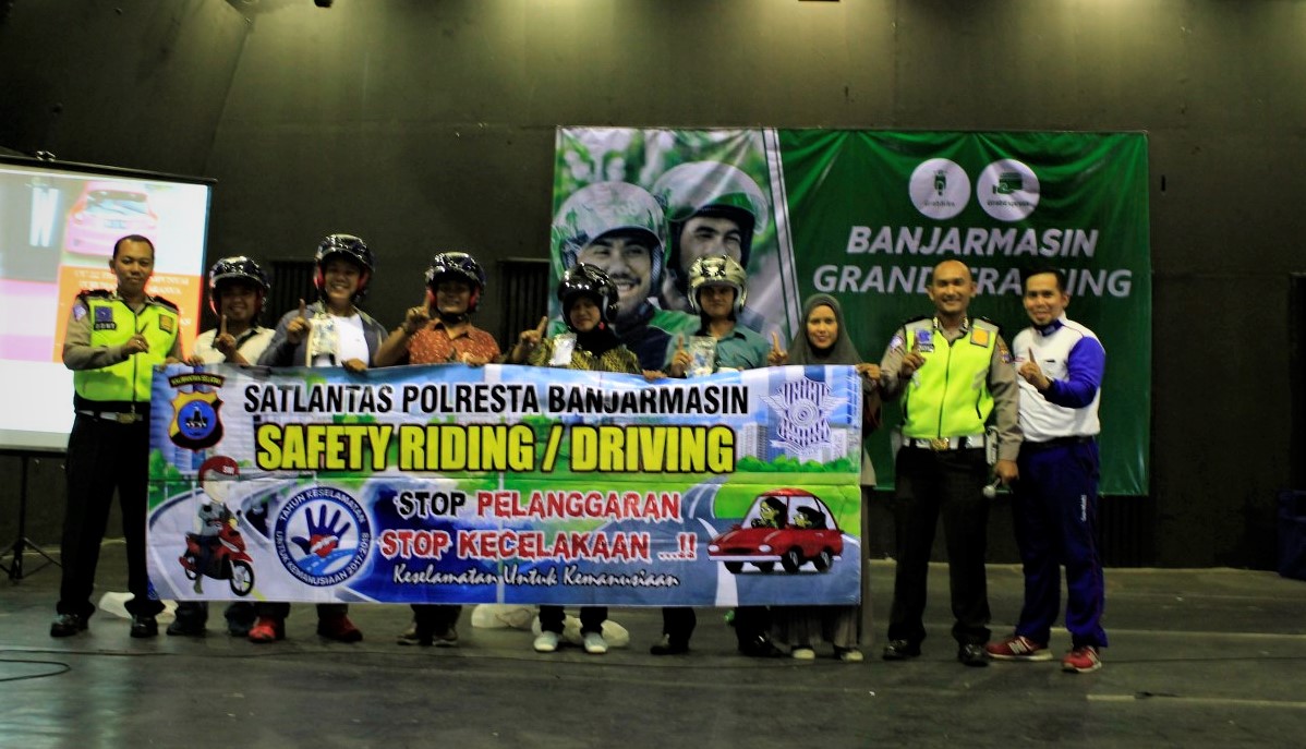 Lebarkan Sayap, Grabbike Kini Masuk Kota Banjarmasin