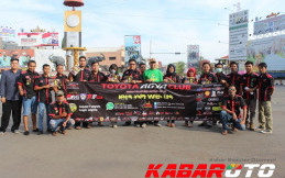 Toyota Agya Club Adakan Safety Belt Campaign