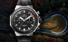 Unik, Jam Tangan Coblor Asphalt 1 Terbuat Dari Aspal Sirkuit Nurburgring