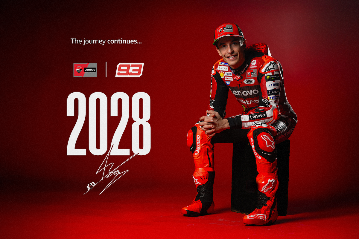 Marc Marquez Resmi Perpanjang Kontrak dengan Ducati hingga 2028