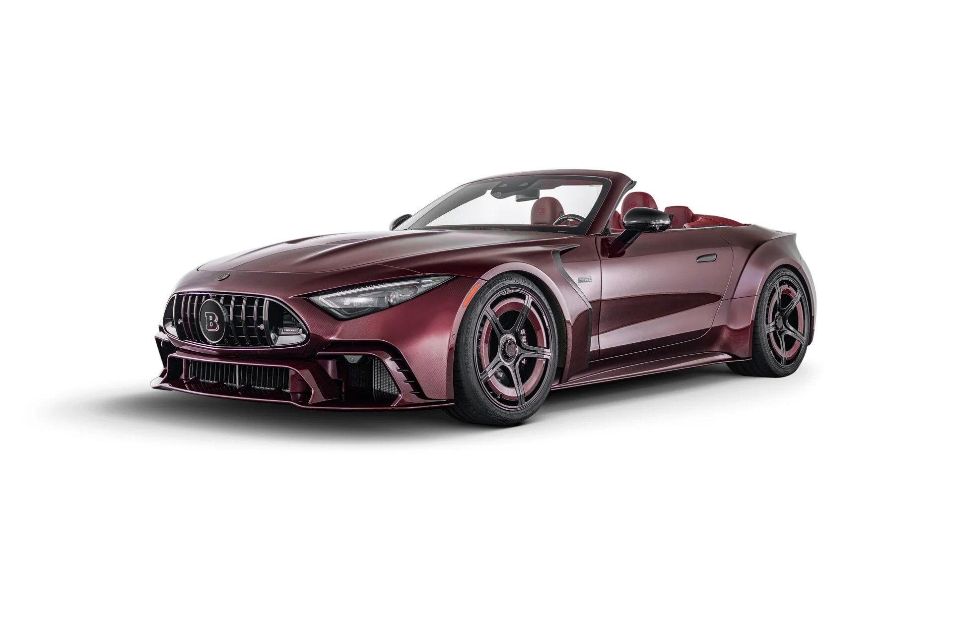 Brabus Rocket GTC Deep Red, Carbon Merah Sangar Tenaga 1.000 dk