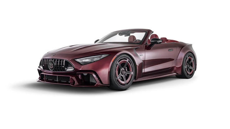 Brabus Rocket GTC Deep Red, Carbon Merah Sangar Tenaga 1.000 dk