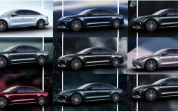 Chery Ungkap Warna Bodi Sedan Plug-In Hybrid Terbaru, Fulwin A9