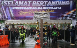 Polda Metro Jaya Kembali Gelar Street Race di Kemayoran, Catat Waktunya