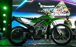 New Kawasaki KLX150 Baru Meluncur di KBW, Cek Harganya