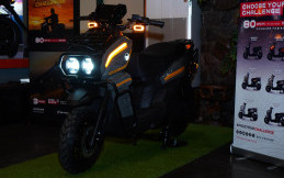 Opsi Skutik Listrik Bergaya Adventure, Punya Jarak Tempuh 110 Kilometer