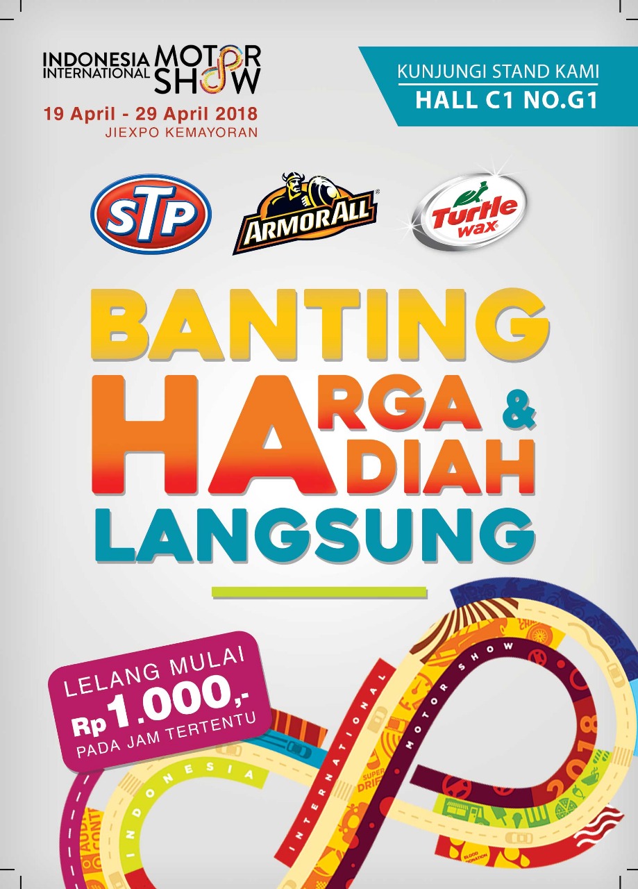 Seru! STP dan Turtle Wax ada 3 Program Menarik di IIMS 2018 