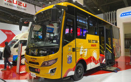 Isuzu Elf NQR Dimodifikasi Jadi Bus Khusus Siswa Difabel