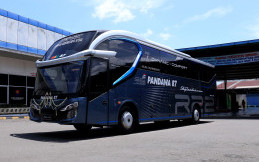 PO Pandawa 87 Rilis Bus Baru, Gunakan Hino RM 280 Berbodi Skylander R22 SHD