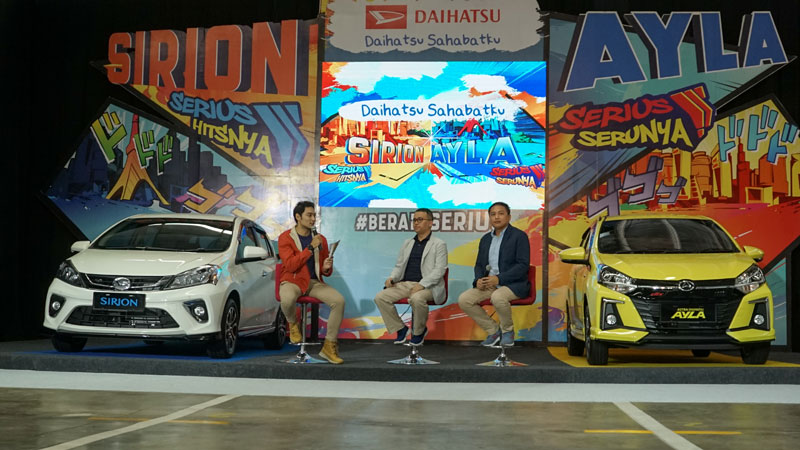 Ada kenaikan Harga, Daihatsu Sirion dan Ayla Terbaru Dikasih DP Rendah