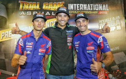 Seru! 3 Pembalap Supermoto Dunia Ramaikan Trial Game Asphalt Boyolali