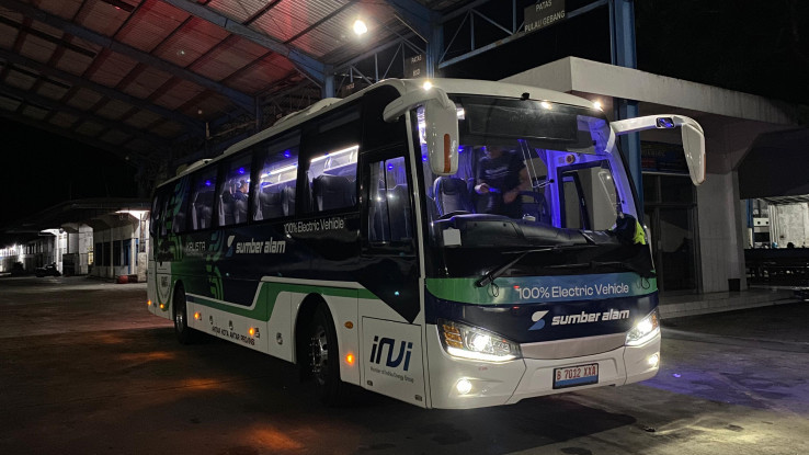 Sensasi Naik Bus Listrik PO Sumber Alam, Rute Jakarta-Yogyakarta Jarak Tempuh 541 Kilometer