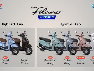 Rp28 Jutaan, Ini Daftar Warna Baru Yamaha Grand Filano Hybrid